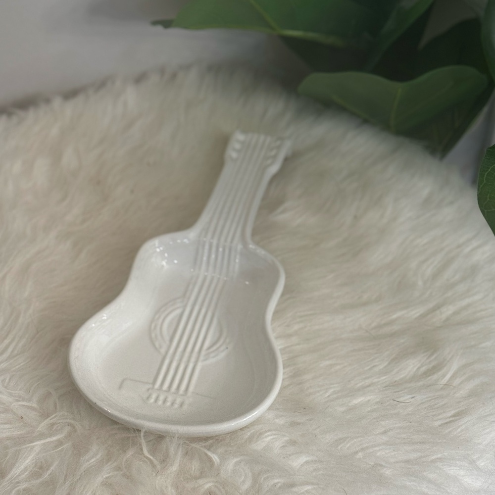 Dolly Parton Guitar Ceramic Dish
